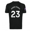 Tottenham Hotspur Pedro Porro #23 Bortatröja 2025-26 Korta ärmar